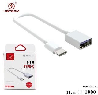 cabo adaptador OTG tipo-C KA30TC