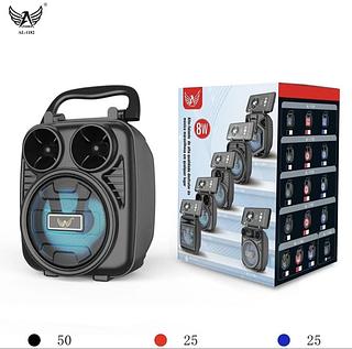 Caixa de som bluetooth cartão memória USB caixa fechada com 100pcs