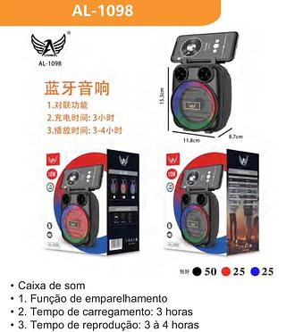 Caixa de som 10W AL-1098