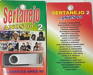 pendrive gravado original 500-600 músicas 56