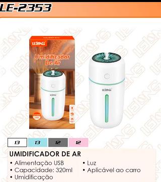 Umidificador USB 320ML LE2353