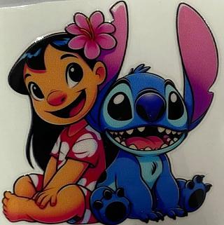 Adesivo do Stitch para copo Stanley 25