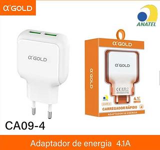 Fonte 4.1A 2USB CA094