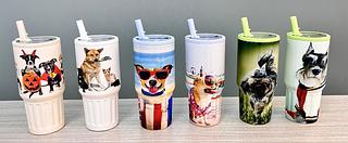 Garrafa térmica com canudo 800ML 25